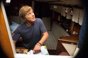Robert Redford in "All Is Lost"
